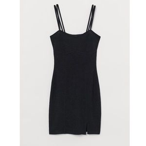 H&M black dress